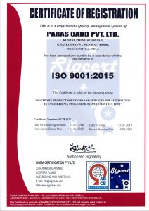 PARASCADD is ISO Certified